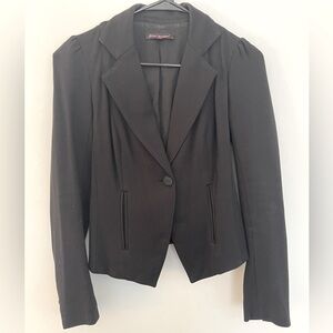 Betsy Johnson Single Button Blazer